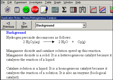 Chemistry Background
