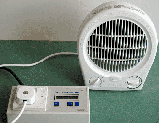 Power Meter with Fan