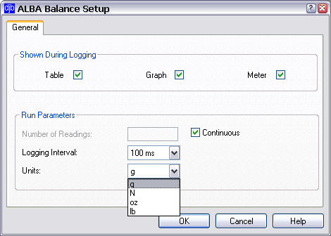 Balance Setup