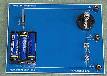 Current in a Bulb at Switch-on